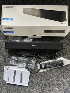Bose Solo 5 Soundbar with Remote PSU, Optical Audio Cable - Picture 1 of 4