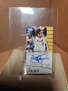 2021 Topps Rip Jim Palmer Gold Parallel Mini Auto /5 Orioles SSP 1/5 HOF - Bild 1 von 2