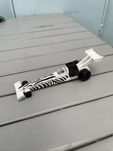 Hot Wheels Mattel Zebra Striped Dragster Drag Racer Auto 1993 - Bild 1 von 4
