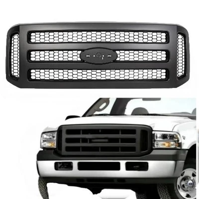 For 2005 2006 2007 Ford F-250 F-350 Super Duty Front Upper Grille Assembly Grill Foto 1 de 4