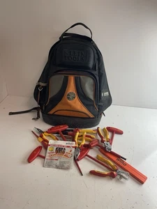 50 Piece Master Electrician's Insulated Tool Set (Missing 3) with Klein Backpack - Picture 1 of 4