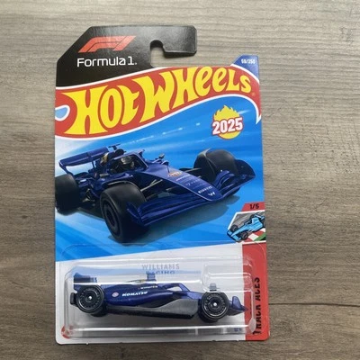 2025 Hot Wheels Formula 1 Williams Racing 1/5 Blue - Image 1 of 2