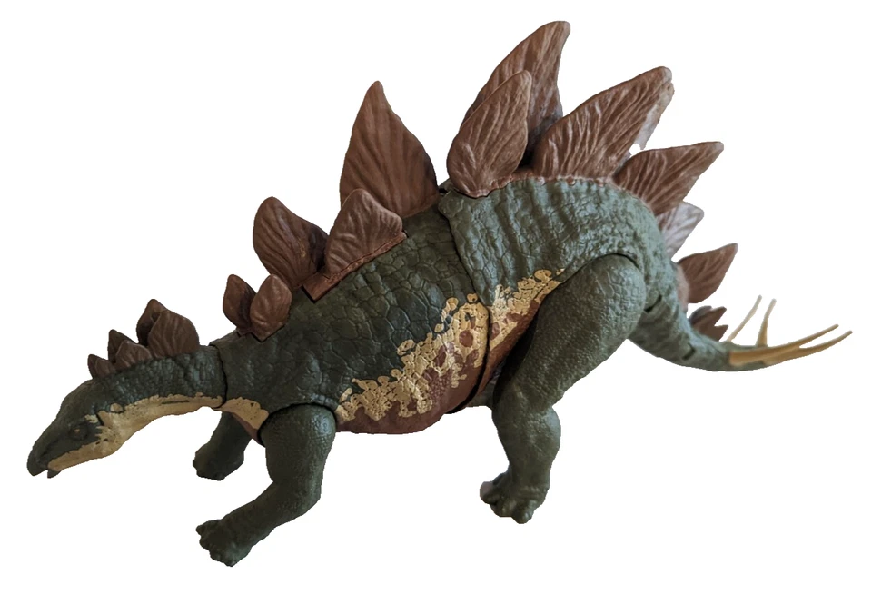 Jurassic World Camp Cretácico Dino Escape STEGOSAURIO Mega Destructores Dinosaurio Foto 1 de 4