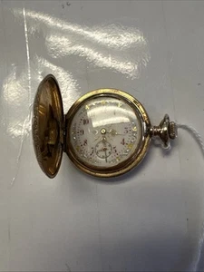 Elgin National Watch Co 1903-1904 15 Jewel Gold Fill Pocket Watch Working! - Picture 1 of 17