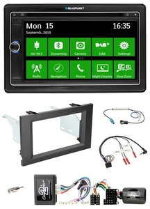 Blaupunkt Bluetooth 2DIN Lenkrad DAB USB TMC Navigation für Mercedes Actros 2011 - Bild 1 von 12