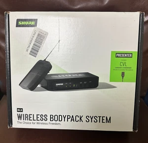 Shure BLX14/CVL Wireless Lavalier Microphone System - Black - Picture 1 of 4