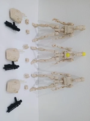 Lote com 3 pacotes Star Wars Black Series 1/12 B1 Battle Droid - Imagem 1 de 4
