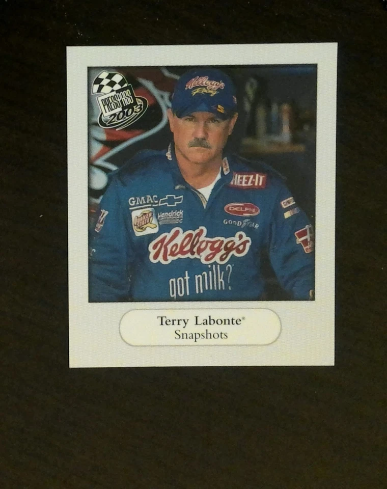 2003 Press Pass Snapshots Mini Terry Labonte #19 - Image 1 of 2