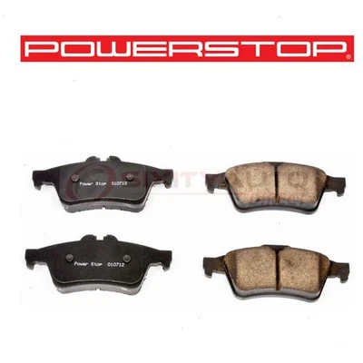 PowerStop Rear Disc Brake Pad Set for 2006-2013 Volvo C70 - Braking Stopping cu Foto 1 de 4