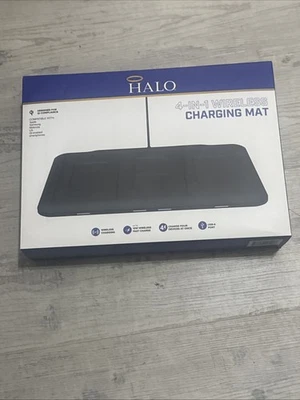 Alfombrilla de carga inalámbrica Halo 4 en 1 bronceada nueva en caja sellada Foto 1 de 2