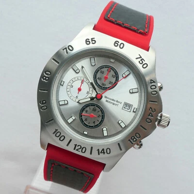 Reloj cronógrafo deportivo accesorio coche carreras Mercedes Benz AMG DTM Motorsport Foto 1 de 4