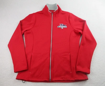 Antigua Boston Red Sox Jacket Womens M Red Full Zip 2013 World Series Champions - Image 1 of 4