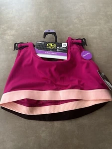NWT GIRL'S SIZE XL ATHLETIC WORKS 2 PACK RACERBACK SPORT BRAS BAND SIZE 36 - Picture 1 of 6