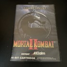 Mega Drive MORTAL KOMBAT II 2 boîte avec manuel Sega PAL version britannique