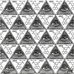 Requaero Conscientia by Joel Perrett BLOTTER ART perforated tabs - Picture 1 of 1