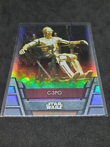 Star Wars Topps Holocron 2020 Foilboard Foil Board Card Reb-19 C-3PO - Picture 1 of 1