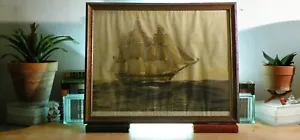 Charles Robert Patterson Antique Signed Framed Lithograph Old IronSides 1925 - Picture 1 of 14