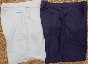 CHAPS GOLF MENS COMFORT WAISTBAND LITE COOL POLYESTER BERMUDA SHORTS LIST $49.50 - Picture 1 of 11