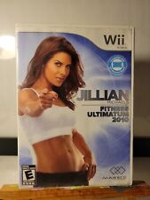 Jillian Michaels Fitness Wii Complete Tested FREE LETTERMAIL SHIPPING IN CANADA 