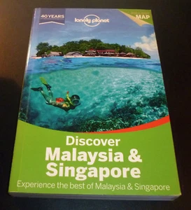 Lonely Planet "DISCOVER MALAYSIA & SINGAPORE" Travel Guide 2013 Paperback GREAT - Picture 1 of 6