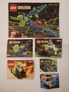 VINTAGE LEGO SPACE INSTRUCTION 6812 6800 6903 6818 30141 6907 6909 6816 MANUALS - Picture 1 of 1