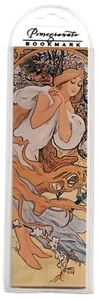 Vintage Bookmark Alphonse Mucha Spring - Picture 1 of 2