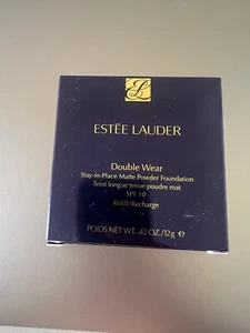 ESTEE LAUDER AUTHENTIC Double Wear Powder Foundation 1C0 Shell REFILL ONLY - Picture 1 of 2