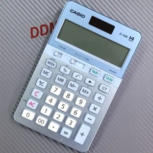 Casio Calculator JS-40B calculator TAX function tax accountant 14 digits Blue - Picture 1 of 7