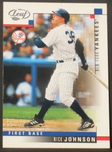 Nick Johnson 2003 Leaf Sample Silver Promo #74 New York Yankees - Picture 1 of 2