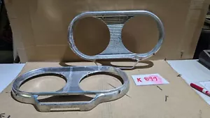 1960 CORVAIR ORIGINAL HEAD LIGHT BEZEL SET (2) - Picture 1 of 22