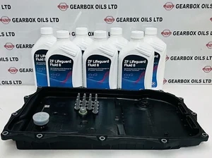 GENUINE ZF ALFAROMEO QUADRIFOGLIO 8 SPEED 8HP45 AUTO GEARBOX SUMPPAN 7L OIL KIT - Picture 1 of 1
