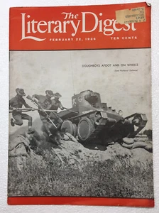 THE LITERARY DIGEST MAGAZINE -- FEBRUARY 22, 1936 - Picture 1 of 14