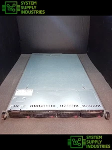 Supermicro CSE-819U M/B X11DPU, 1x AOC-S3108L-H8IR, 64GB,4x 3TB 12G,2x Gold 6142 - Picture 1 of 5