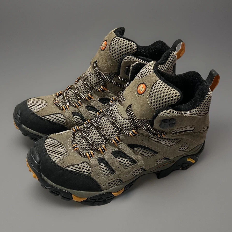 Merrell Herren Braun Moab Ventilator Mittel Walnuss Wasserdicht Wanderschuhe Größe 8,5 - Bild 1 von 4