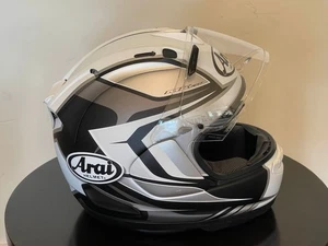 Arai Corsair-X Helmet Medium (57–58 cm) – Snell M2015/DOT – Bracket White Frost - Picture 1 of 16