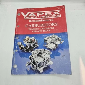 Catálogo de carburadores remanufacturados de precisión Vapex Genex 1995 95-3000 - Imagen 1 de 4