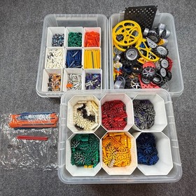 Over 2000 Pieces 10 Lbs HUGE K'NEX Mixed Bulk Lot Misc Just of Parts Knex Clean!