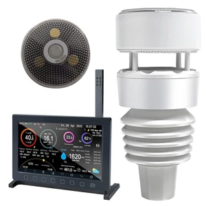 Wittboy Pro Stazioni Meteo Con Sensore Da Esterno HP2564, Stazione Meteo Wifi Do - Foto 1 di 12