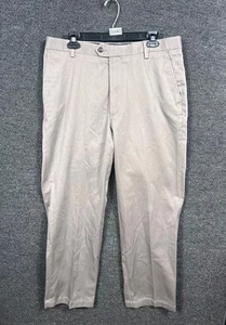 Ralph Lauren Chino Pants Mens 34X30 Tan Polo Performance Golf Business Casual - Picture 1 of 10