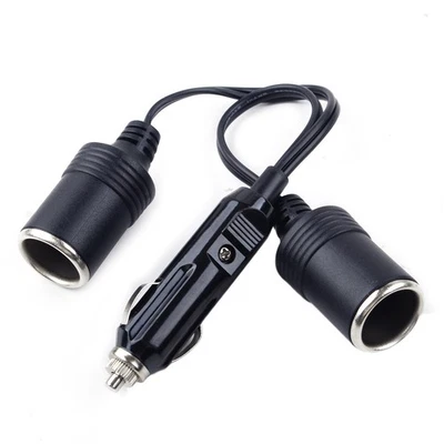 DC 12V Double Zigarettenanzünder Buchse Steckdose Adapter Ladegerät Splitter - Bild 1 von 4