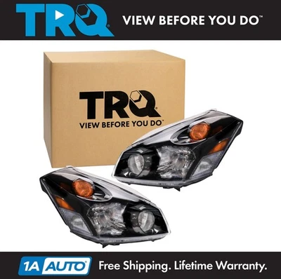 Juego de montaje de faros TRQ para Nissan Quest NI2502152 NI2503152 2004-2009 Foto 1 de 4