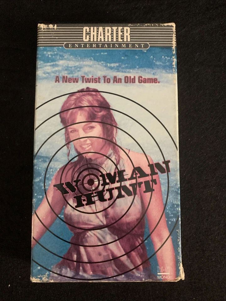 Woman Hunt VHS 1972 John Ashley Lisa Todd Eddie Garcia Laurie Rose Action RARE! - Image 1 of 4
