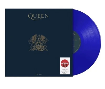 Queen - Greatest Hits 2 II 2LP Blue Vinyl Exclusive Limited NEW - Image 1 of 3