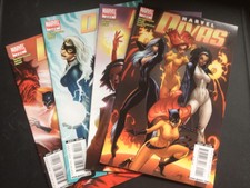 MARVEL DIVAS #1 2 3 4 COMPLETE SET J SCOTT CAMPBELL FIRST PRINT