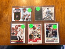 Lot of 11 Albert Pujols  - (1) Topps (3) Upper Deck (4) Fleer (3) Donruss NMMT