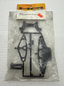 RC HPI Pro 3 III Bumper Steering Link & Body LOT Plastic Black A376 B15 - Picture 1 of 1
