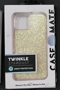 Coque Case-Mate Twinkle Gold Stardust pour Apple iPhone 11 Pro Max 6,5" - Photo 1 sur 1