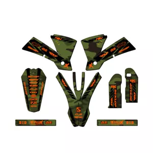 MXC APACHE 2004-2005 Green Senge kit de gráficos compatible con KTM - Imagen 1 de 10