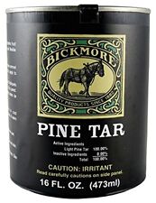 Bickmore Pine Tar Antimicrobial Germicidal Treatment Hooves Horse Cattle 16oz