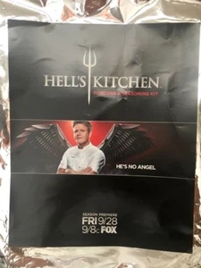 Kit de palomitas de maíz y condimento HELL'S KITCHEN FOX TV Network GORDON RAMSEY promoción para su información - Imagen 1 de 7